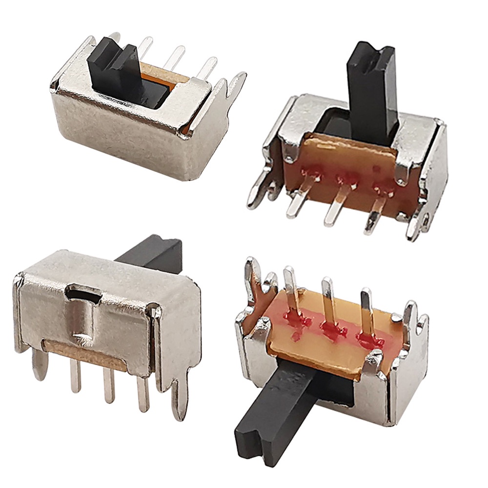 Set 1000 Công Tắc Gạt 3 Chấu SK12D07VG SK12D07 1P2T 2/3/4/5/6/7mm