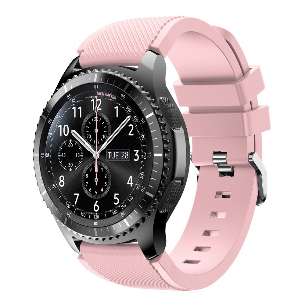 Sale 70%  Dây đeo Silicon 22mm width thay thế cho đồng hồ thông minh Galaxy, White Giá gốc 47,000 đ - 102B79-4