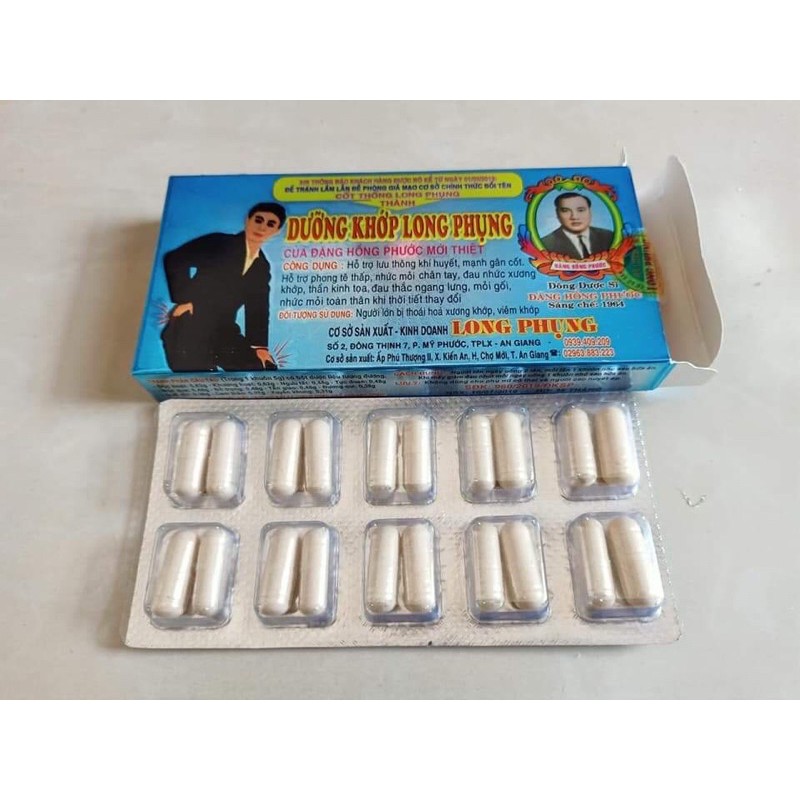 DƯỠNG KHỚP LONG PHỤNG ( miền bắc )