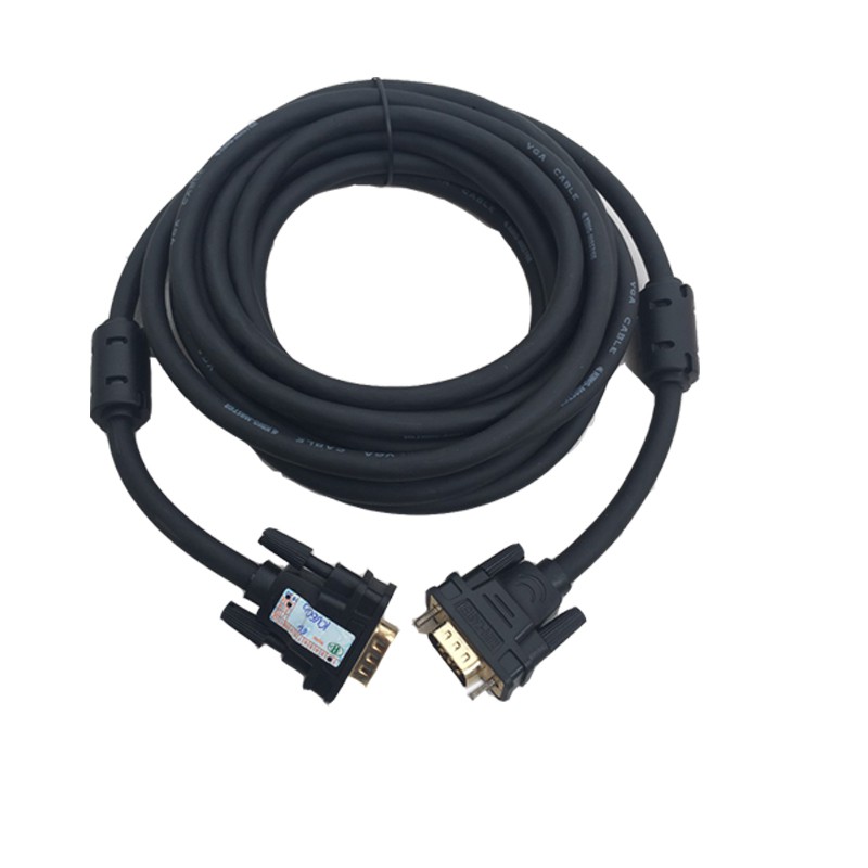 Cáp VGA 5m KingMaster KV603 (3+6) FullHD sắc nét - Hàng chính hãng