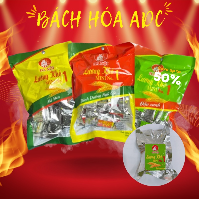 Mua Lương khô mini chính hãng thương hiệu Hà Nội gói 250g ( 17 cái ...
