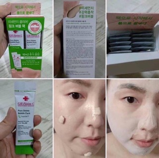Mặt Nạ Đất Sét Sủi Bọt Thanh Lọc Da Cell Fusion C Pore Delete Bubble Pack