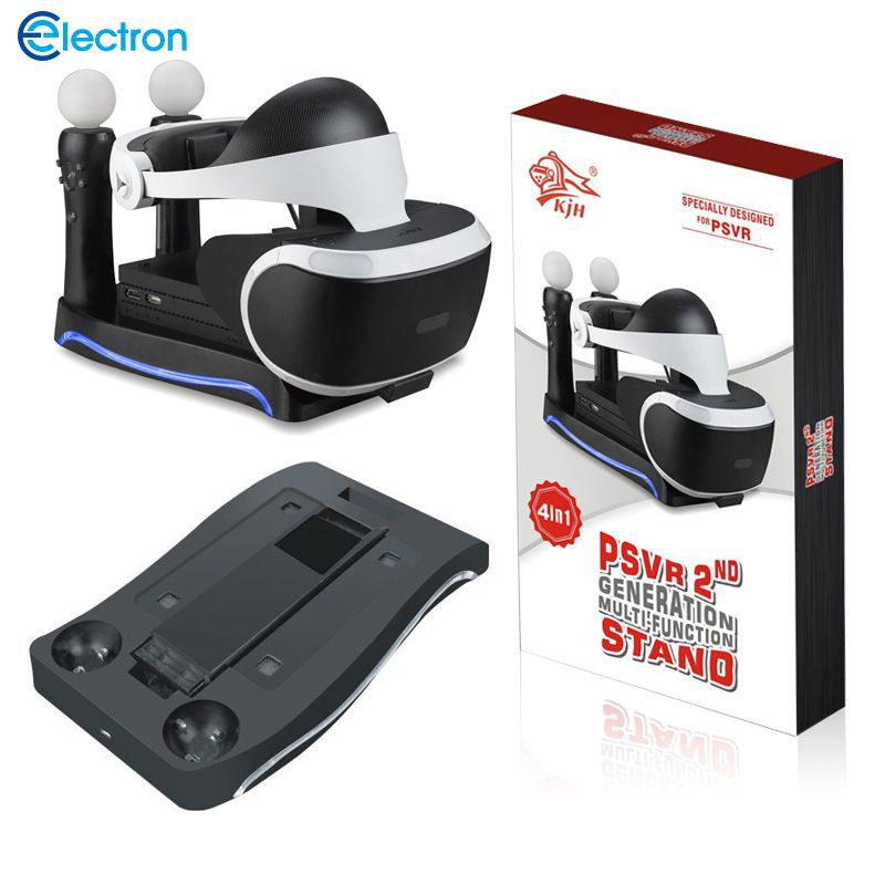 Đế Sạc Có Đèn Led Cho Tay Cầm Chơi Game Ps4 Vr Ps