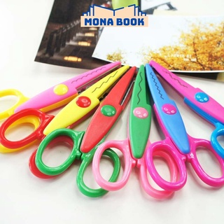 Kéo cắt giấy răng cưa làm handmade DIY, kéo răng cưa cắt giấy thủ công nghệ thuật