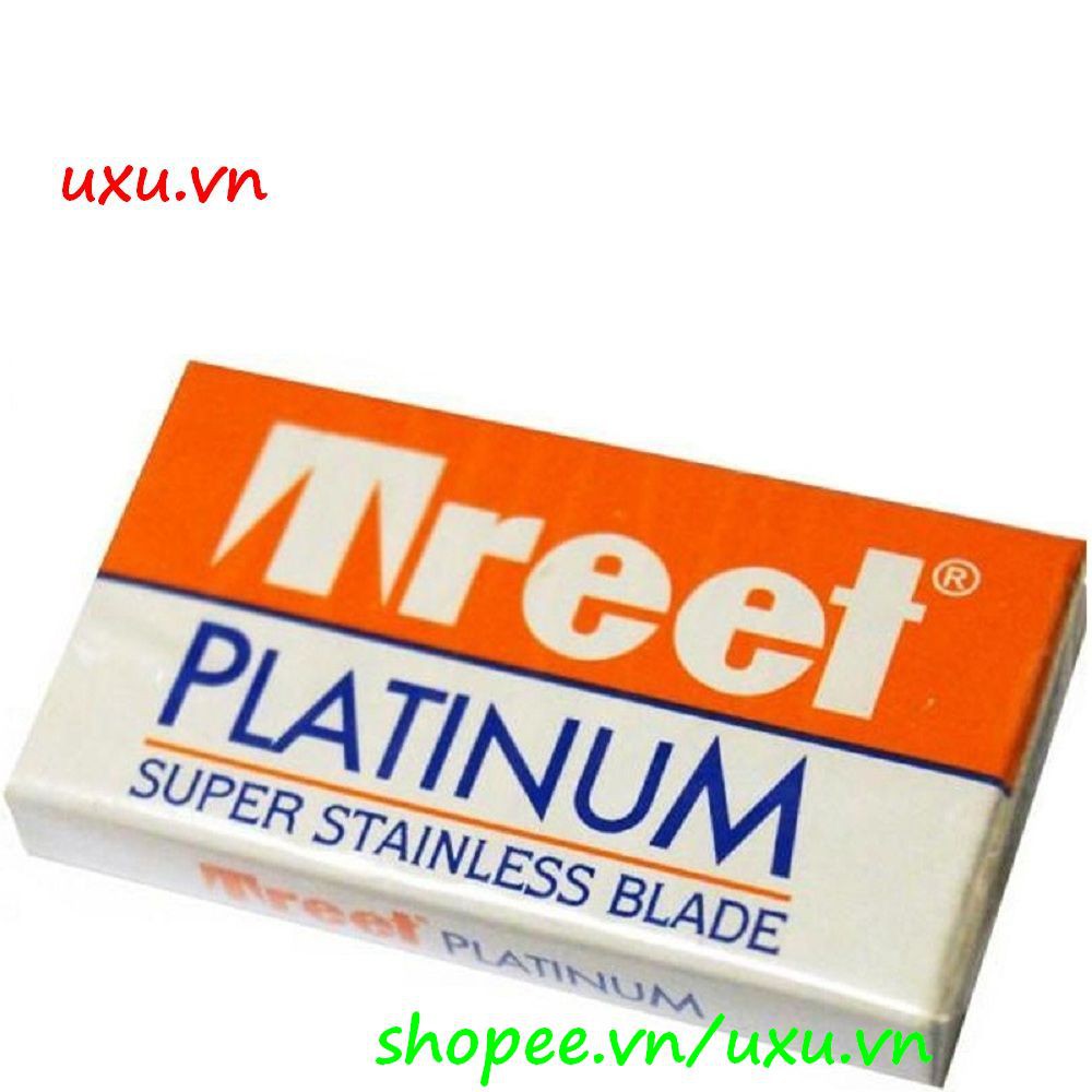 Hộp 200 Lưỡi Dao Lam Treet Platinum Bằng Thép Siêu Bền Không Gỉ, Với uxu.vn Tất Cả Là Chính Hãng.