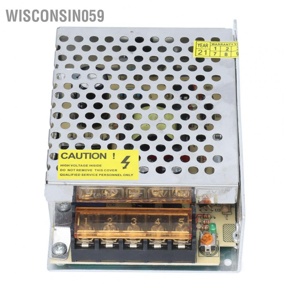 Wisconsin059 S‑35‑24 DC Switching Power Supply Switch Driver for LED Strip Lights CCTV Cameras Computer Projects 110V/220V
