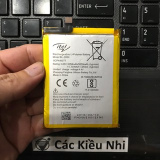 Pin iTel S42 | BL-30WI 3000mAh 3.85V 11.55Wh | zin chính hãng