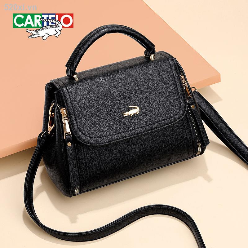 Vận Chuyển Nhanh [Túi Xách Da Cá Sấu Mới Cho Phụ Nữ Tuổi Trung Niên] Kadile