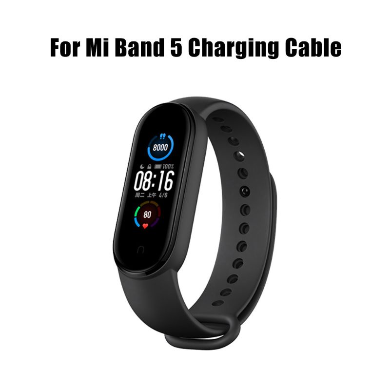 Cáp sạc nhanh từ tính cho đồng hồ thông minh Xiao-mi Mi Band 5