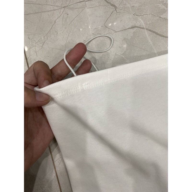 Free ship-Áo hai đây sợi bún cơ bản chất borip gân cho Mùa hè