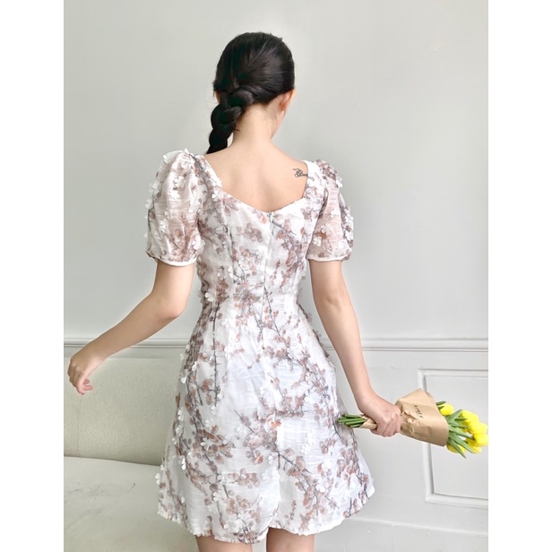 ĐẦM HOA TAY PHỒNG