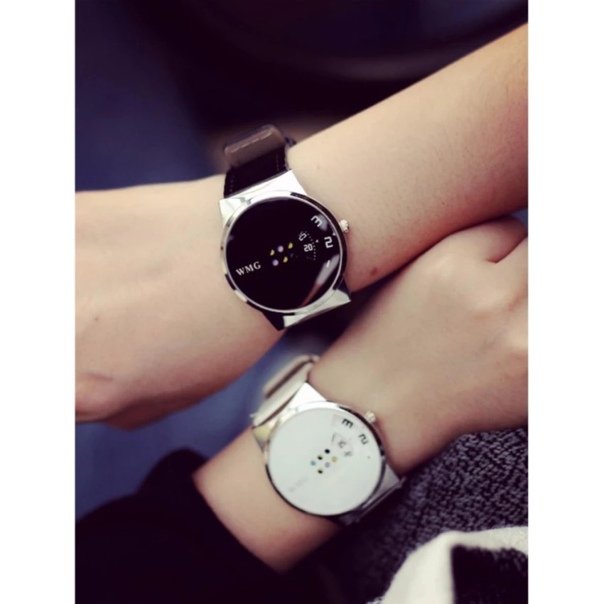 Đồng hồ nam - nữ dây da tổng hợp chính hãng WMG WMG001 | BigBuy360 - bigbuy360.vn