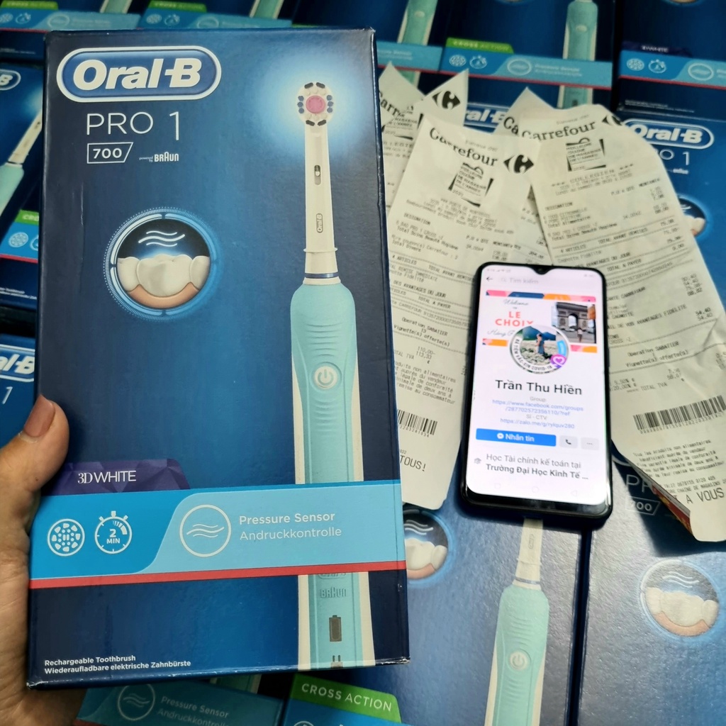 Bàn chải điện Oral-b Pro 1 700