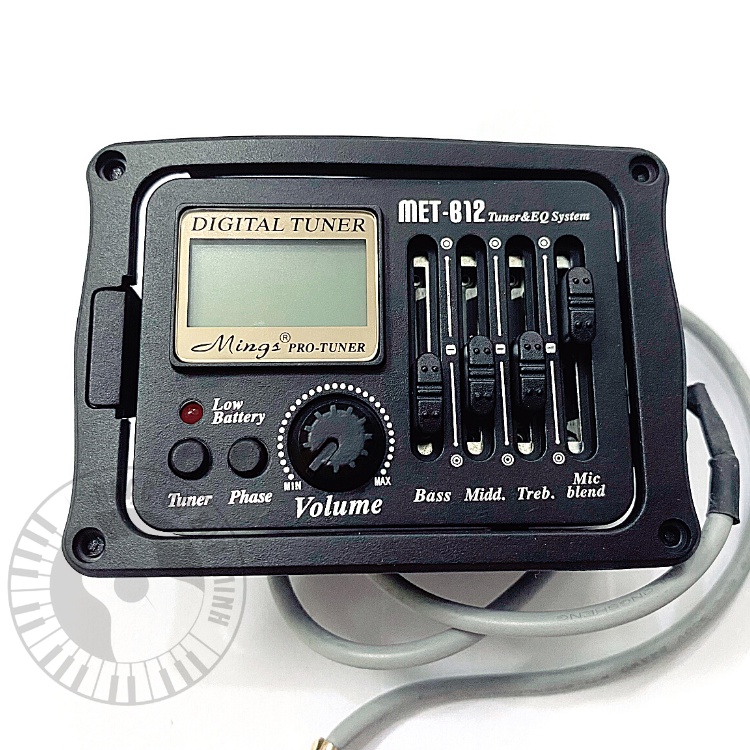 EQ guitar Met-B12 cho đàn guitar acoustic, guitar classic, sản phẩm chính hãng full phụ kiện