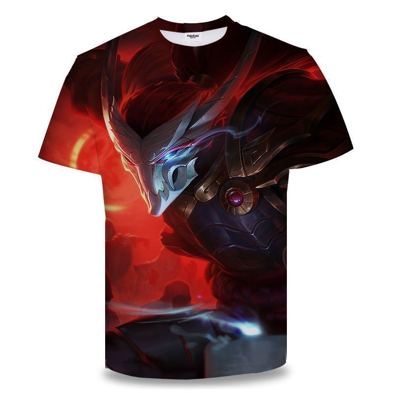Áo Thun Thể Thao Tay Ngắn In Hình Game Liên Minh Huyền Thoại Thời Trang Xuân Hè Cho Nam