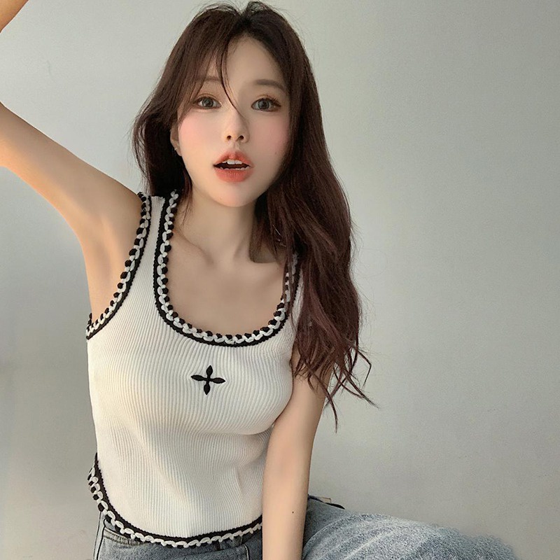 Áo Nữ Không Tay Cổ Chữ U Thời Trang Quyến Rũ