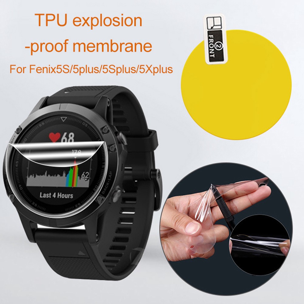 Set 3 Miếng Dán Màn Hình Chống Trầy Cao Cấp Cho Fenix 5 / 5 Plus / 5S / 5S Plus / 5X