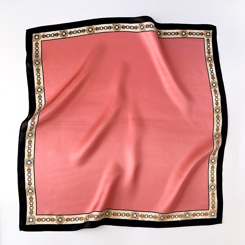 Khăn quàng cổ bằng lụa giả in họa tiết sang trọng 70CM (27.55inch) WJ1026-172