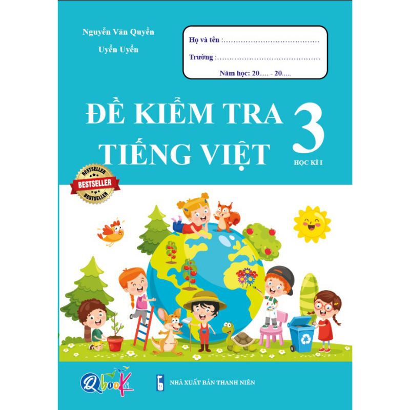 Sách - Đề Kiểm Tra Toán Và Tiếng Việt Lớp 3 - Học Kỳ 1