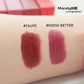 SON 3CE TAUPE ĐỎ ĐẤT