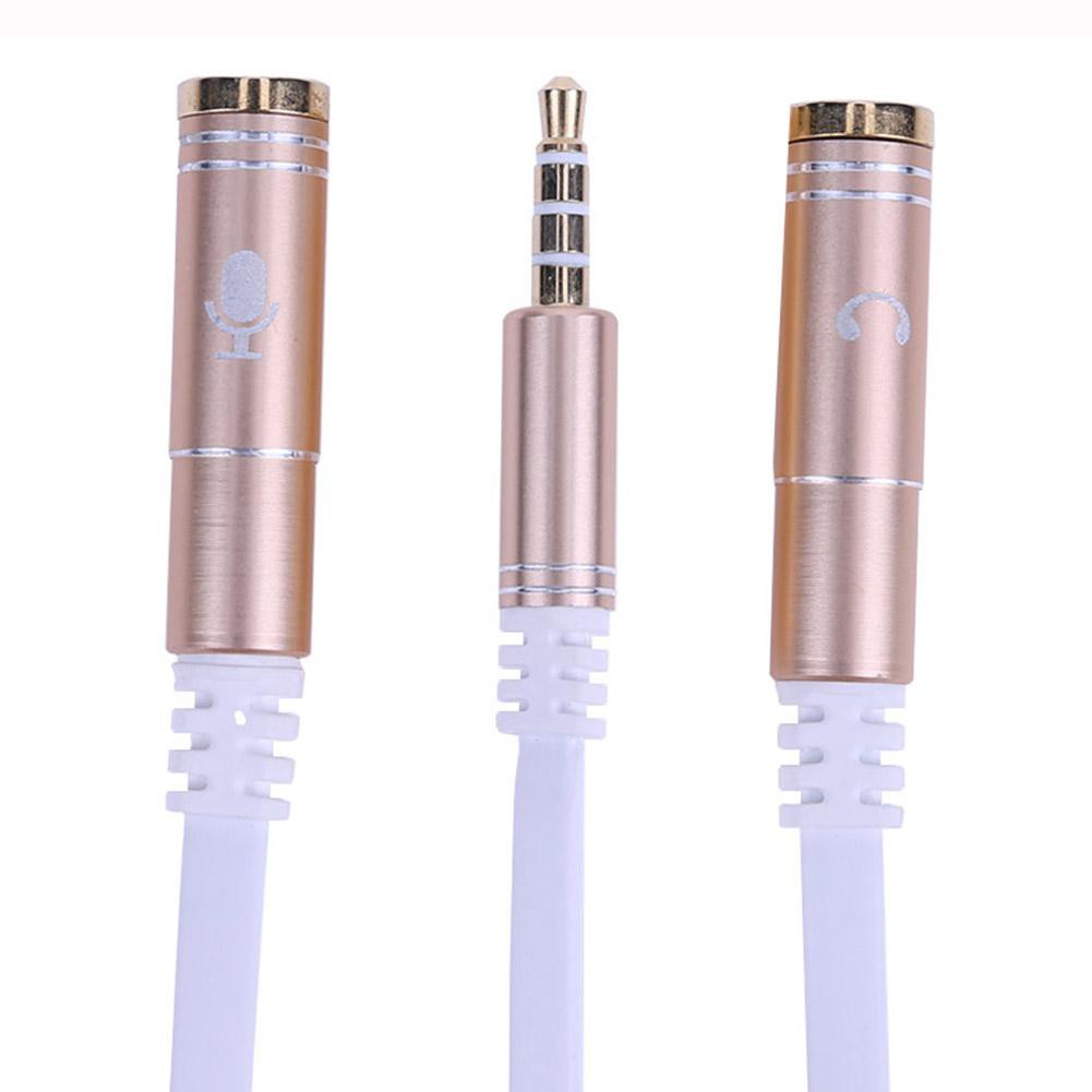 Giắc cắm tai nghe chia 2 từ Male sang 2 Female 3.5mm