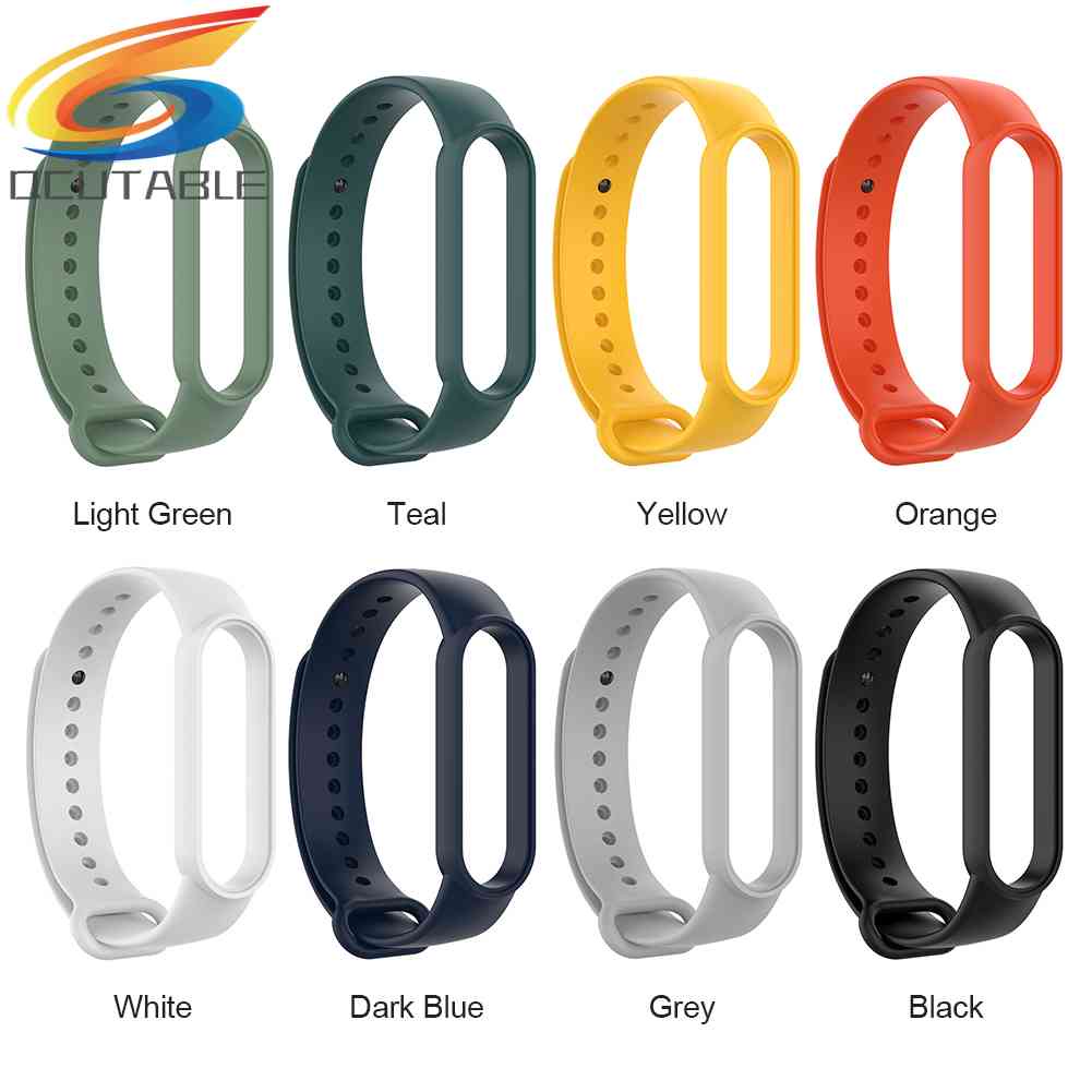 Dây Đeo Silicone Thay Thế Cho Đồng Hồ Thông Minh Mi Band 6 / 6 NFC / 5 / 5 NFC