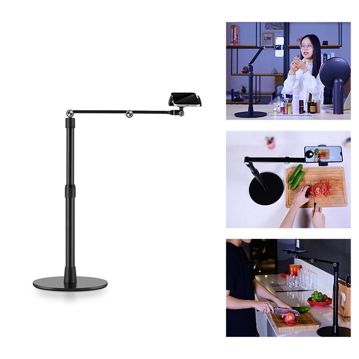CHÂN ĐẾ QUAY VIDEO TỪ TRÊN XUỐNG NHÔM CNC UPERGO