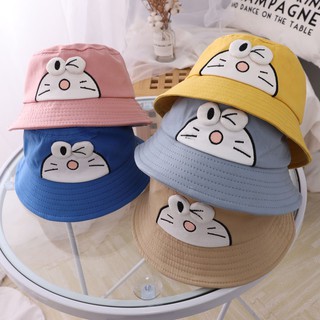 Nón Tai Bèo Họa Tiết Hoạt Hình Chống Gió Thời Trang Mùa Hè Cho Bé