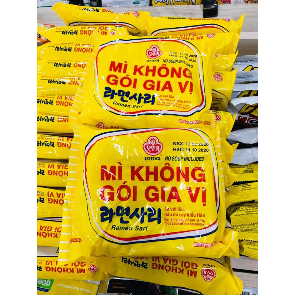 MÌ KHÔNG GÓI GIA VỊ OTTOGI 110g