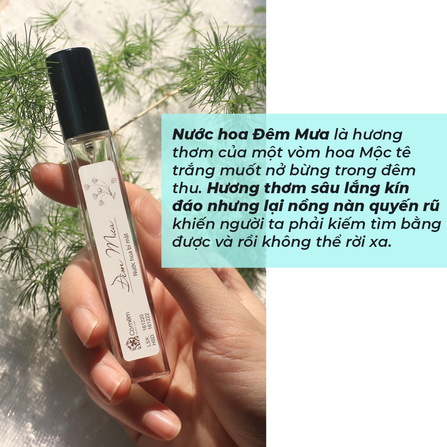 Bộ Combo Nước Hoa Đêm Quyến Rũ Sâu Lắng Hương Hoa Mộc Hương Cỏ Mềm | Thế Giới Skin Care