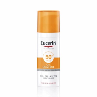 Kem Chống Nắng Eucerin Cho Da Nhờn & Mụn 50ml Sun Gel-Creme Oil Control Dry Touch SPF 50+ UVB UVA