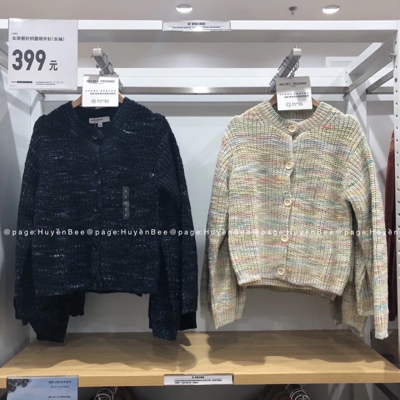 Áo khoác Cadigan Len U.ni