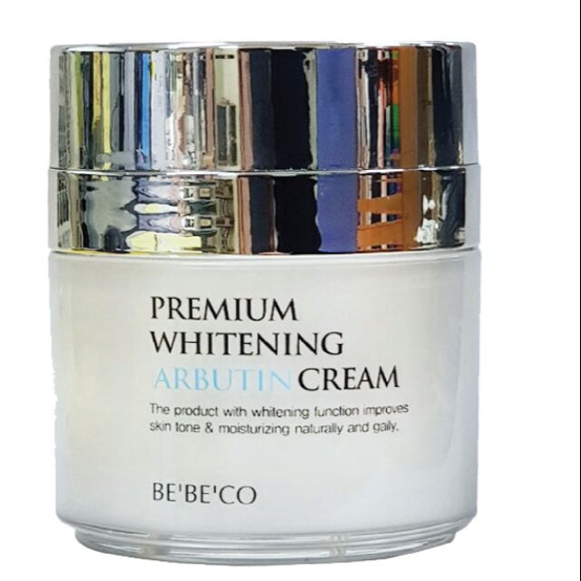 Bebeco Kem dưỡng trắng & phục hồi da cao cấp BEBECO PREMIUM WHITENING ARBUTIN CREAM