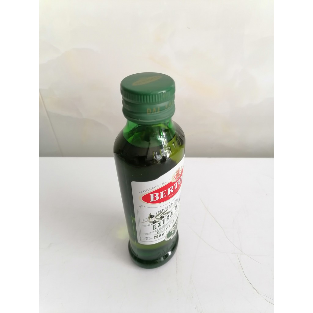 [250ml - Extra] Dầu Ô Liu siêu nguyên chất [Italia] BERTOLLI Rich Taste Olive Extra Virgin (anm-hk)