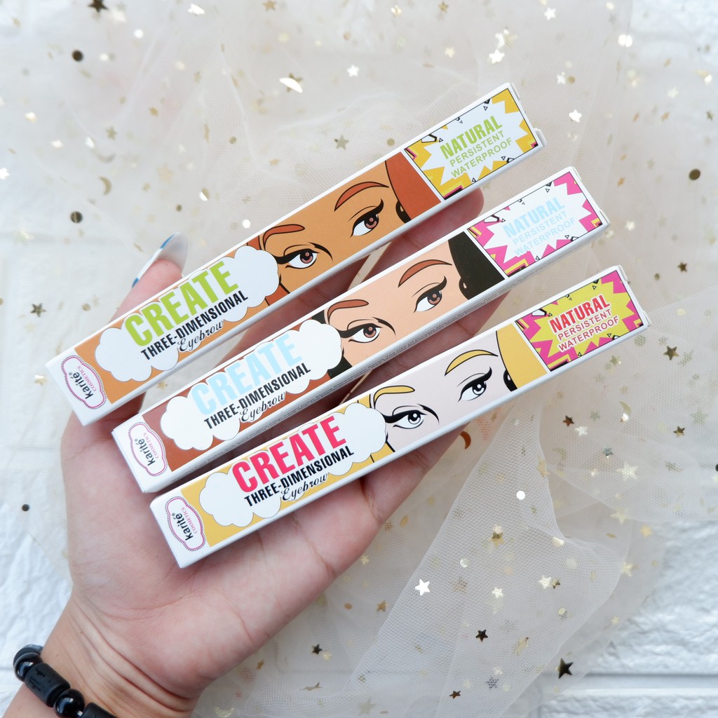 Chì Kẻ Lông Mày Karite Create Three-Dimensional Hai Đầu, Chống Mồ Hôi, Chống Thấm Nước Lâu Trôi Tự Nhiên 2g NPP Shoptido | BigBuy360 - bigbuy360.vn