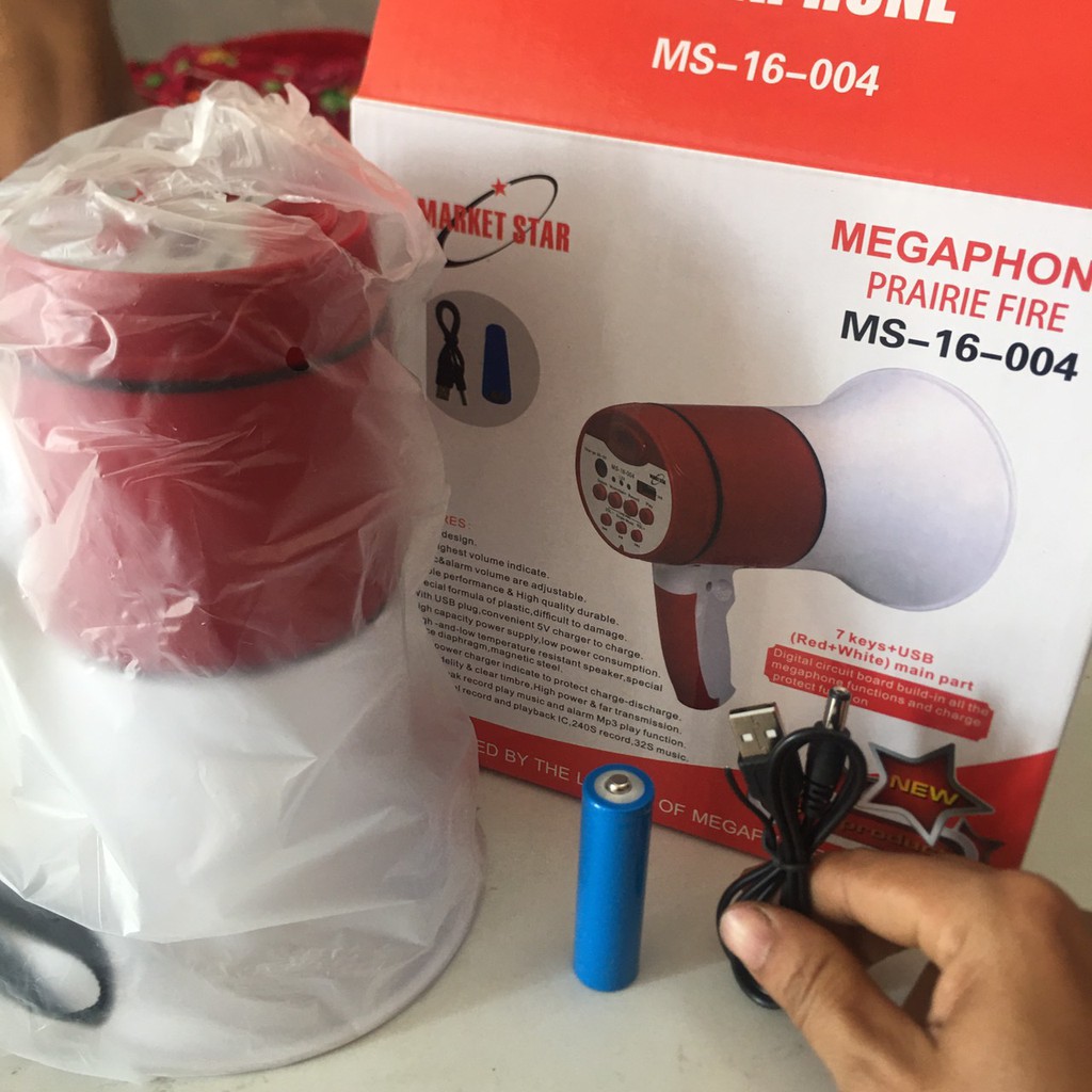 Loa phóng thanh cầm tay Mini Megaphone - MS-16- 004