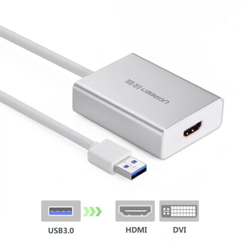 Cáp chuyển USB 3.0 sang HDMI tốc độ cao Ugreen 40229