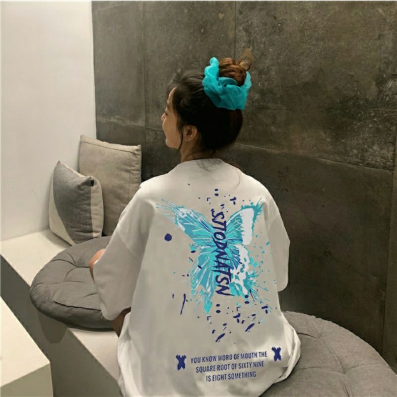 Áo thun tay lỡ nam nữ, áo phông shop cossi unisex form rộng chất cotton in hình HAPPY | BigBuy360 - bigbuy360.vn