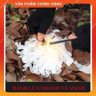 Đá đánh lửa sinh tồn loại cực xịn - đá đánh lửa hình bướm cực to