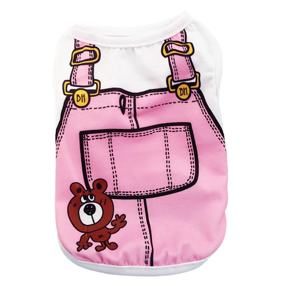 Áo Thun Sát Nách Vải Cotton Thời Trang Xuân Hè 2019 Cho Thú Cưng