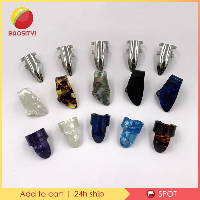 Bộ 5 Miếng Gảy Đàn Guitar + 10 Miếng Gảy Đàn Nhiều Màu Sắc