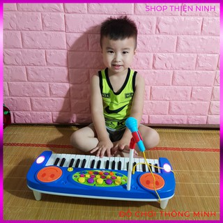 ĐÀN ORGAN ĐIỆN TỬ KÈM MICRO CHO BÉ HÁT
