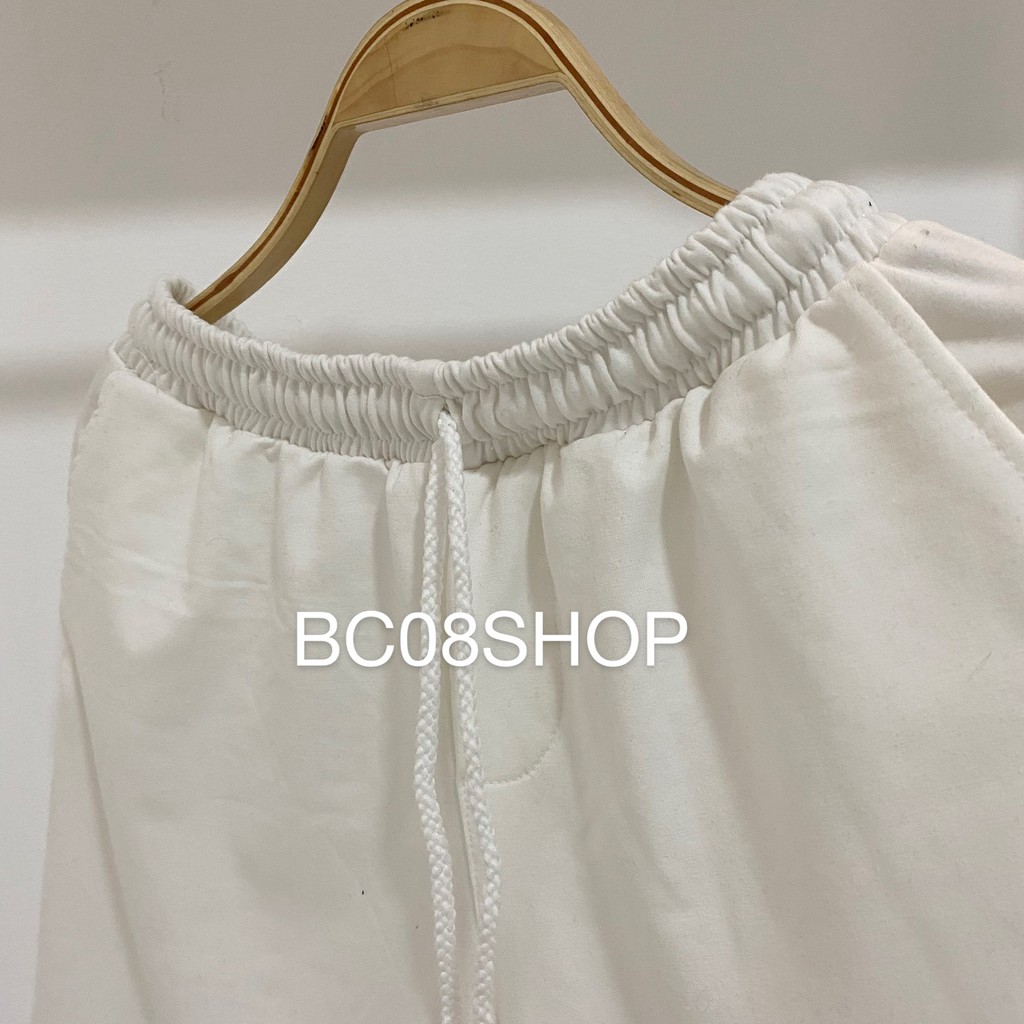 [Mã FAMAYWA giảm 10K đơn 50K] Quần Short Thun Nam Nữ Public Plant Unisex 2 màu Đen Trắng BC159 | BigBuy360 - bigbuy360.vn