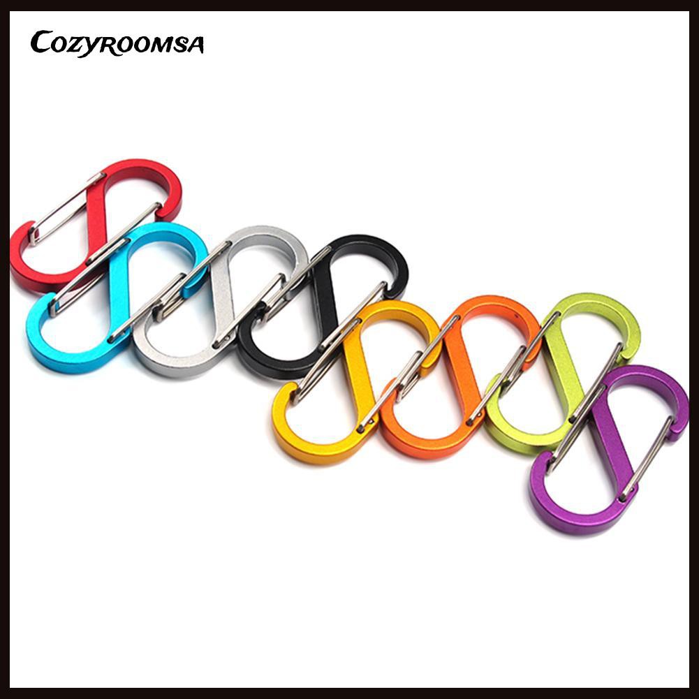 Móc Khóa Hình Số 8 Bằng Hợp Kim Nhôm Tiện Dụng