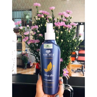 Xịt dưỡng phục hồi tóc collagen Aminis 220ml