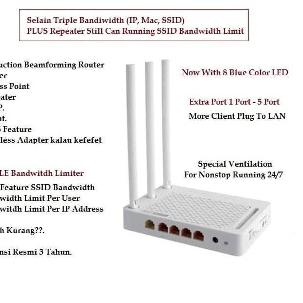 Bộ Phát Sóng Wifi Totolink N302R Plus