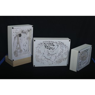 Đèn trang trí 3D - Dream box - Lọ Lem
