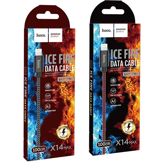 cáp sạc nhanh hoco x14 max Iphone/ipad