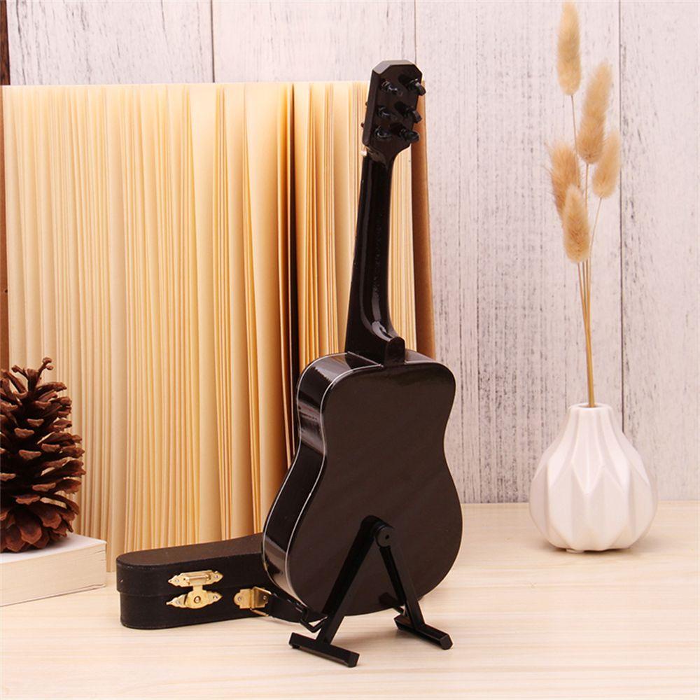 Đồ trang trí Cân Đàn Guitar Mini Có Giá Đỡ Trưng Bày Trang Trí Nhà Búp Bê