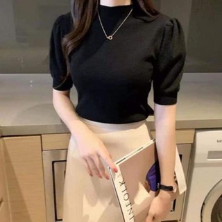Áo len gân nữ